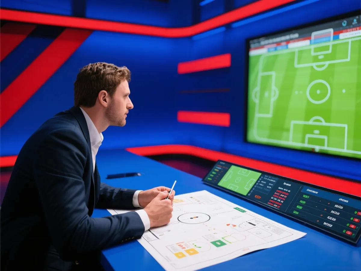 赛事分析与战术研究场景